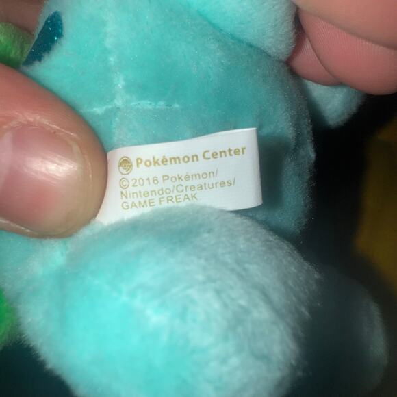 Pokémon Center Bulbasaur Plush Small 4-5" EUC New No Tagc - Picture 4 of 5